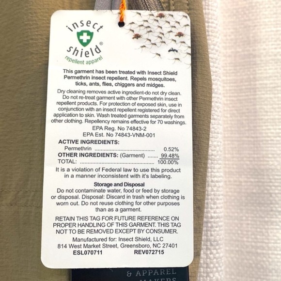 NWT Women’s Orvis Outsmart Insect Shield Wading -Fishing Outdoor Pants Size 10 - Picture 5 of 9